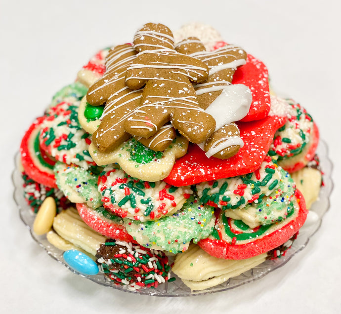 2lb Holiday Cookie Tray - Bovella's Cafe